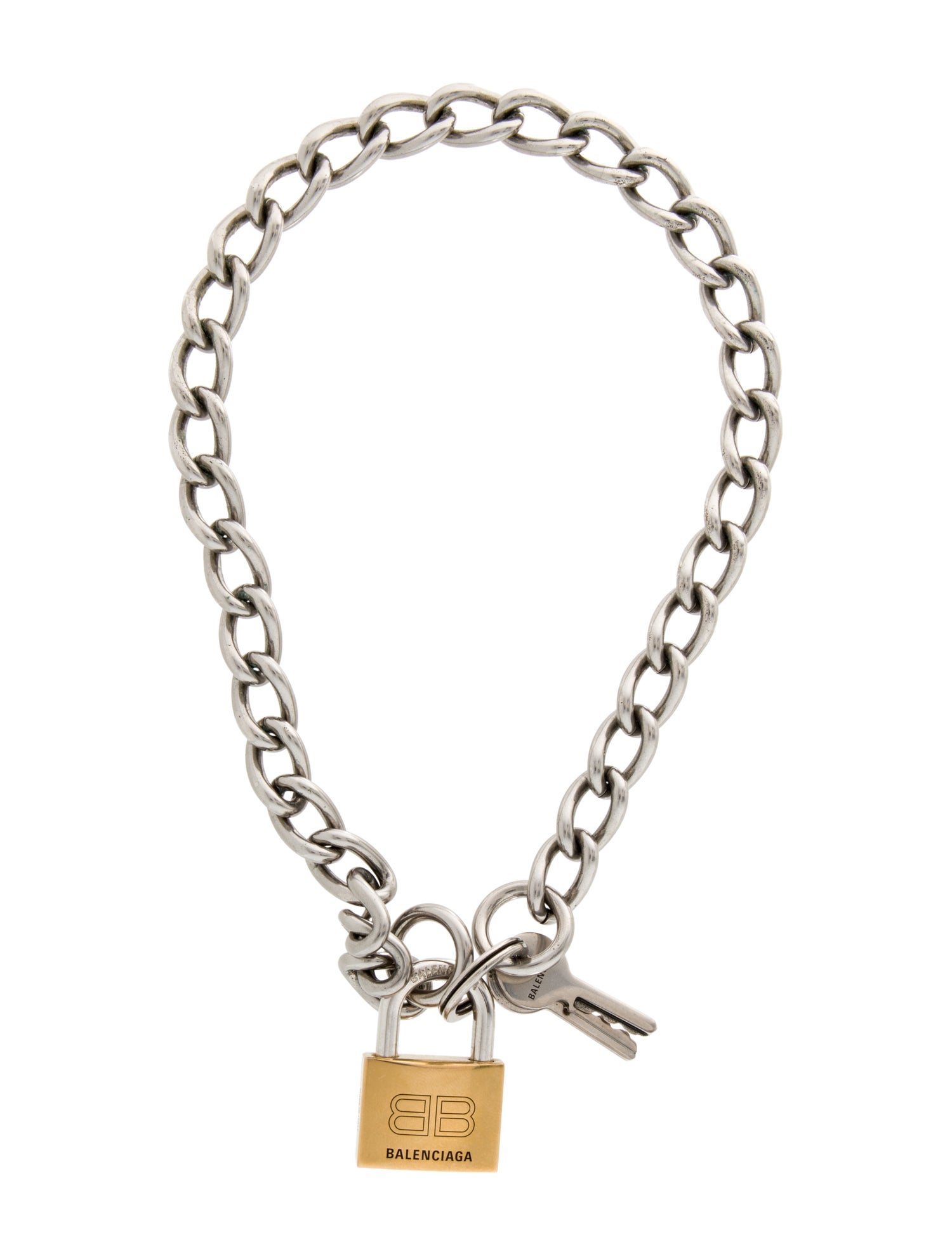 Balenciaga Locker Necklace